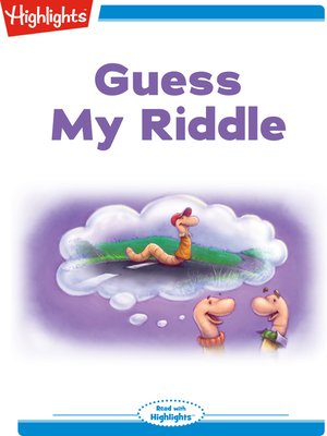 cover image of Guess My Riddle